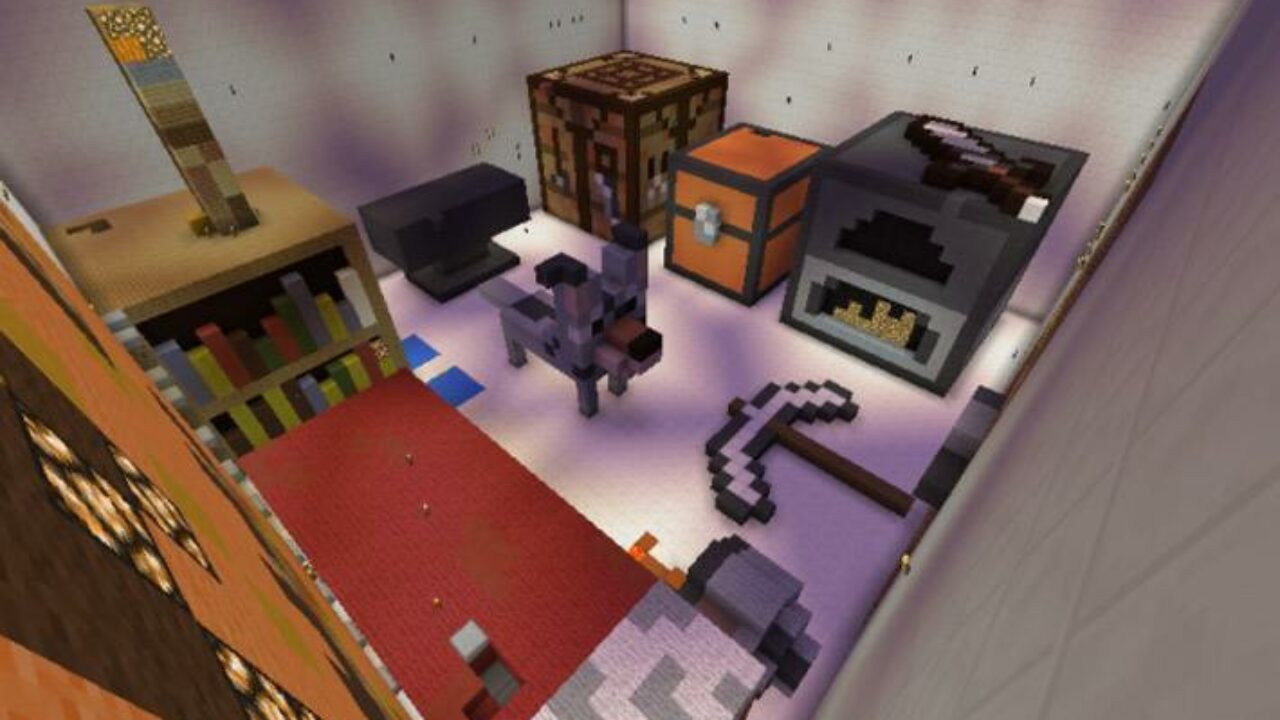 Карта Комната для Minecraft PE