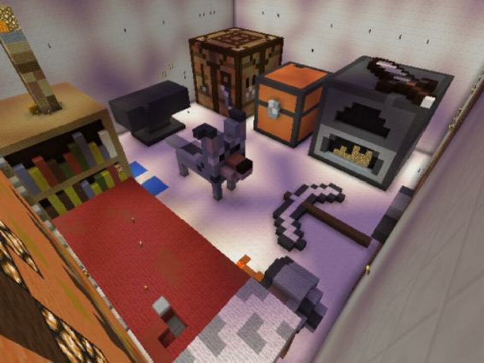 Карта Комната для Minecraft PE