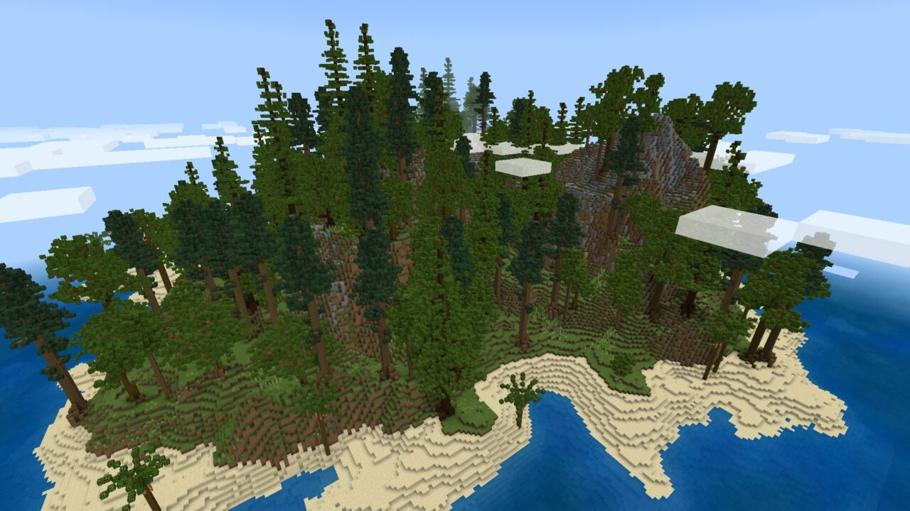 Карты на острова для Minecraft PE