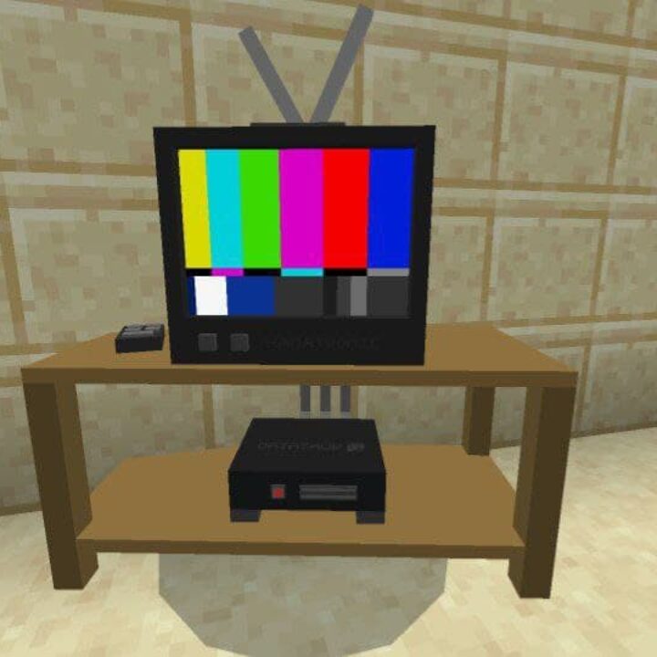 Мод на телевизор для Minecraft PE