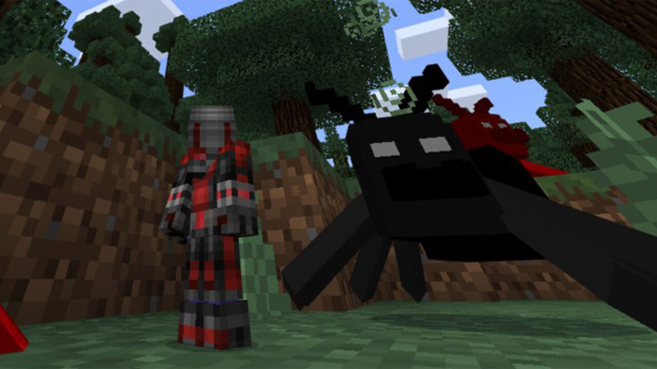 Мод на Человека Муравья для Minecraft PE