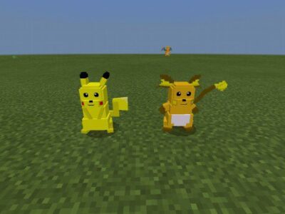 Мод на Пиксельмон для Minecraft PE