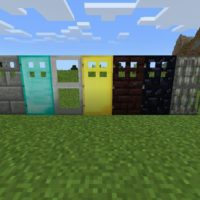 Мод на двери для Minecraft PE