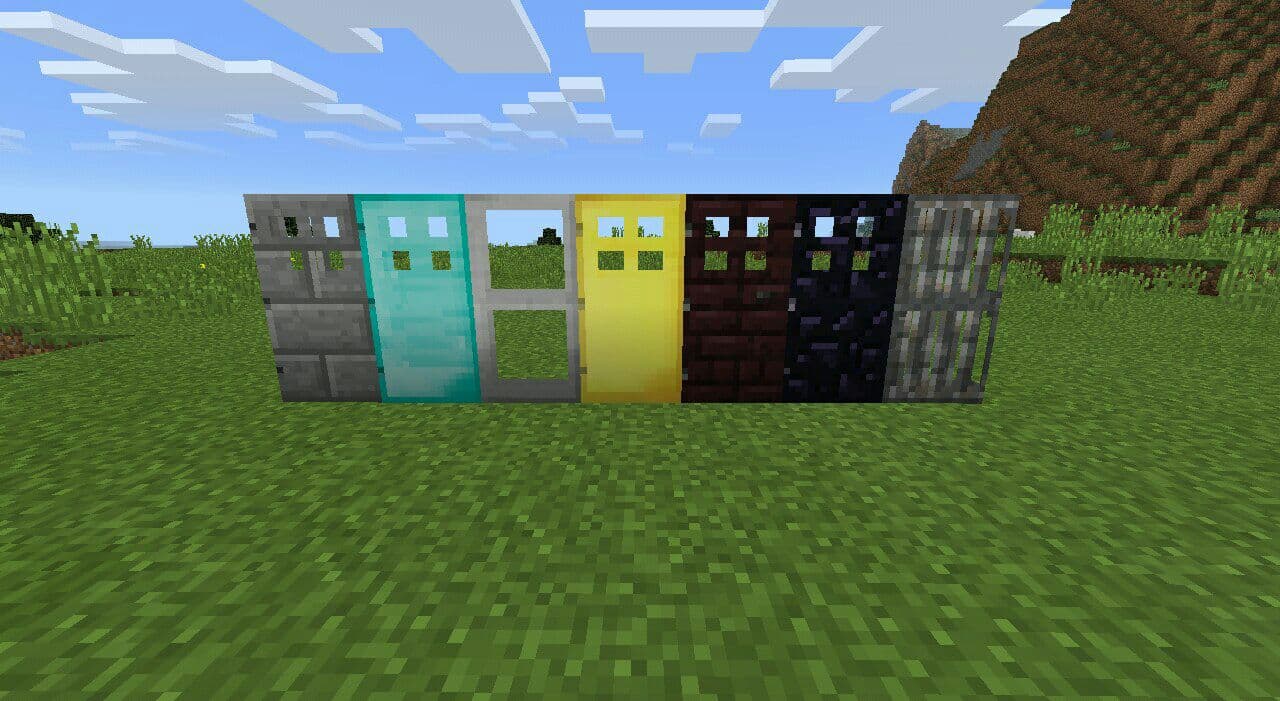 Как сделать дверь с кодом в Minecraft?