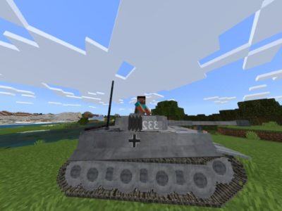 Мод на танк для Minecraft PE
