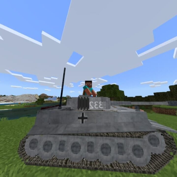 Мод на танк для Minecraft PE