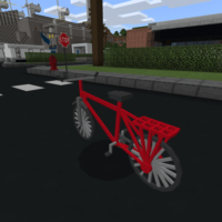 Мод на Велосипед для Minecraft PE