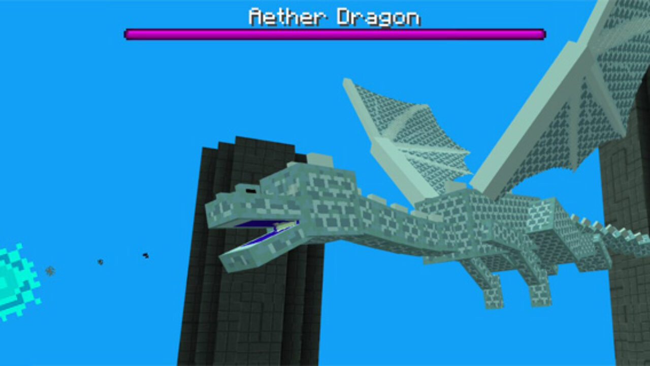 Мод на Драконов для Minecraft PE