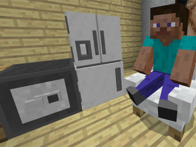 Мод на Кресло для Minecraft PE