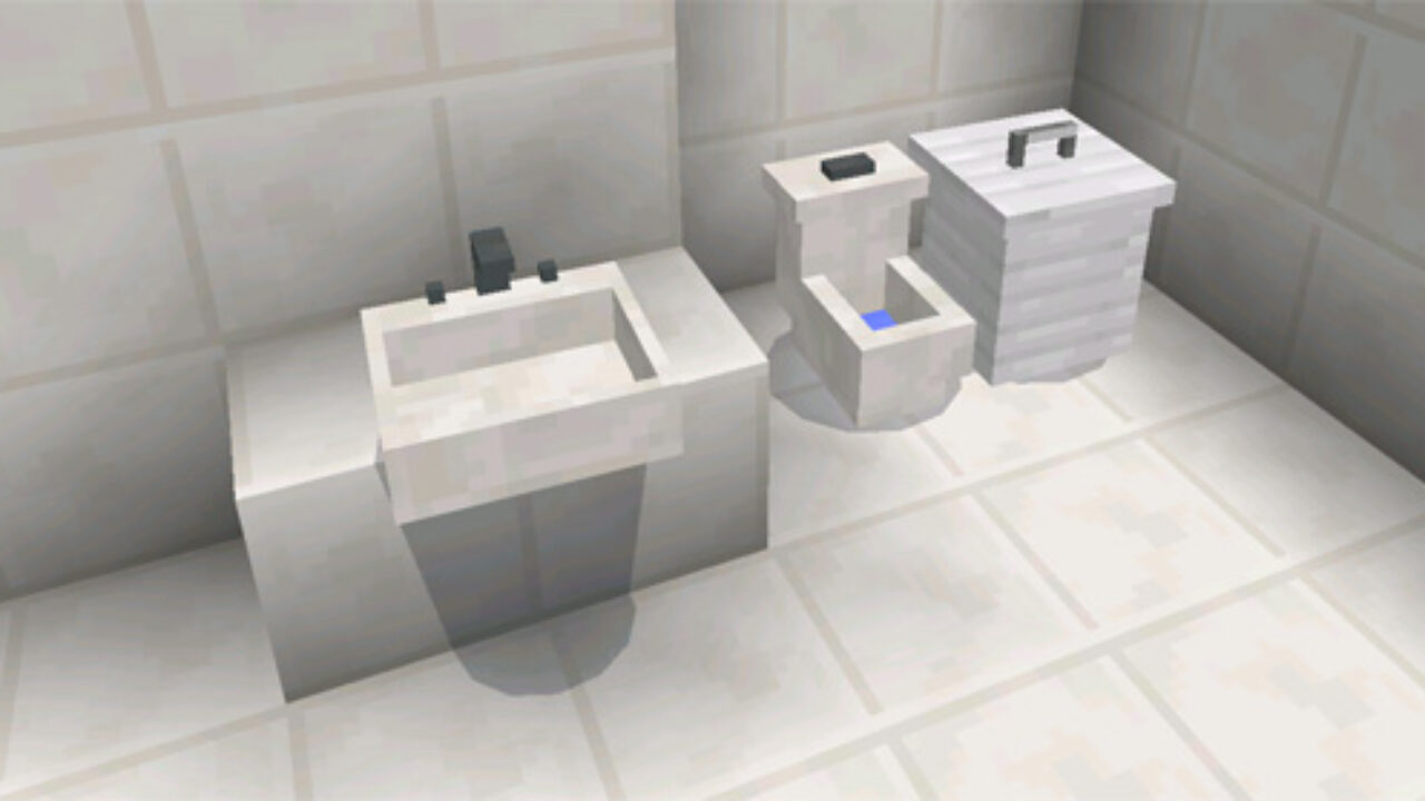 Мод на Туалет для Minecraft PE