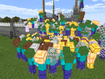 Мод на Зомби для Minecraft PE