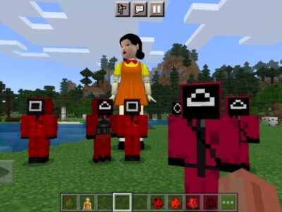Мод на Игру в кальмара для Minecraft PE