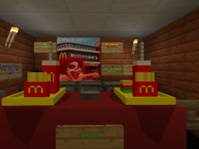 Карта на Макдональдс для Minecraft PE
