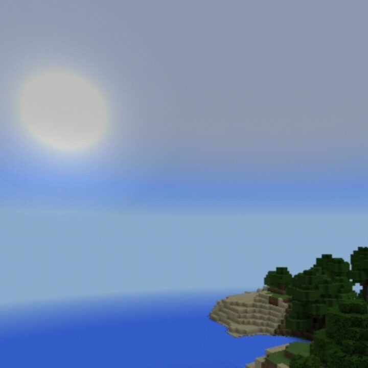 Шейдер Seus для Minecraft PE