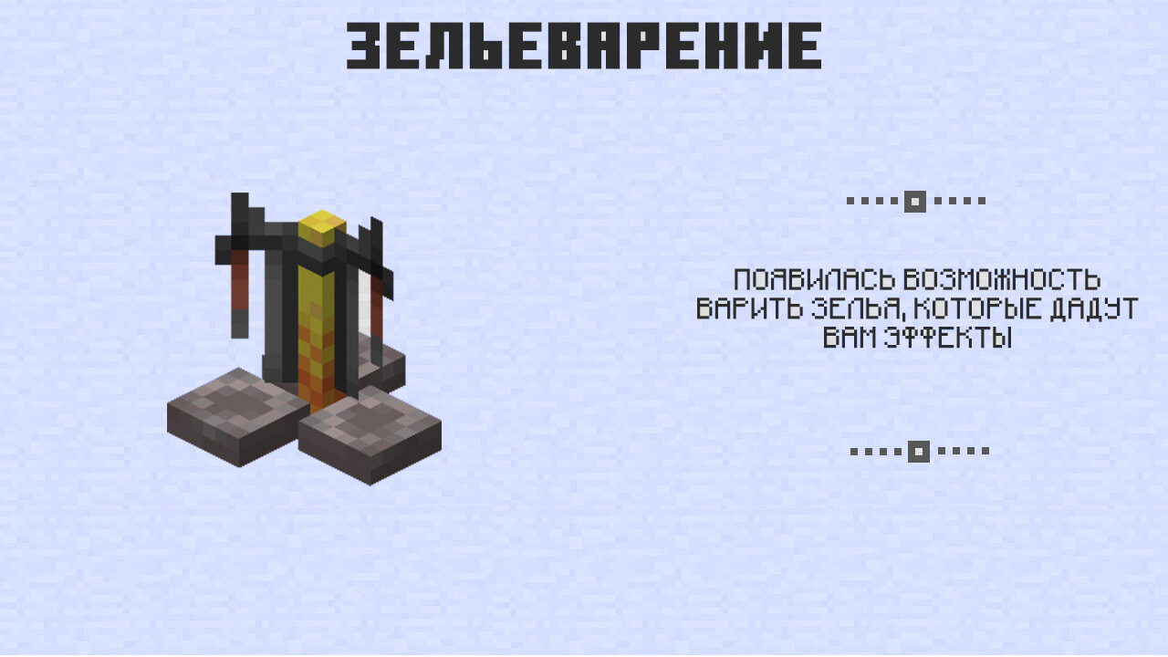Зельеварение в Майнкрафт 0.12