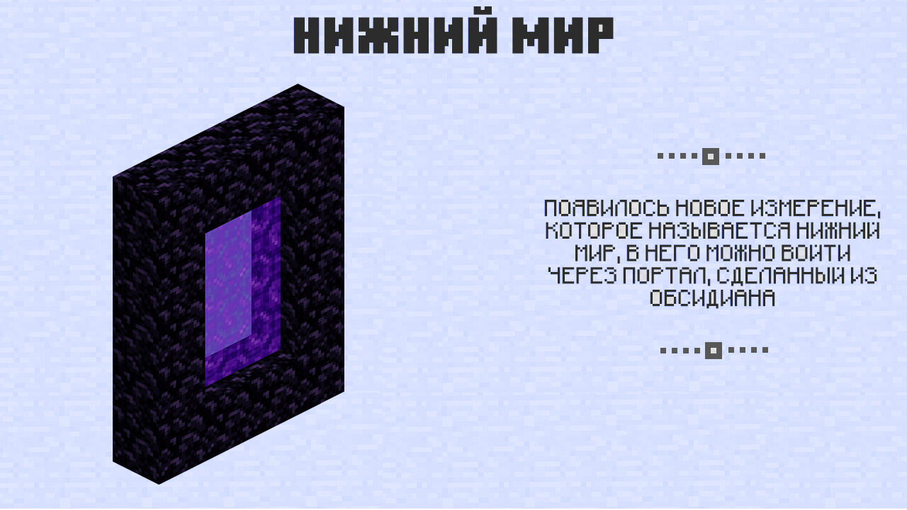 Нижний мир в Майнкрафт 0.12
