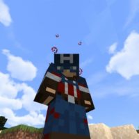 Мод на Капитана Америку для Minecraft PE