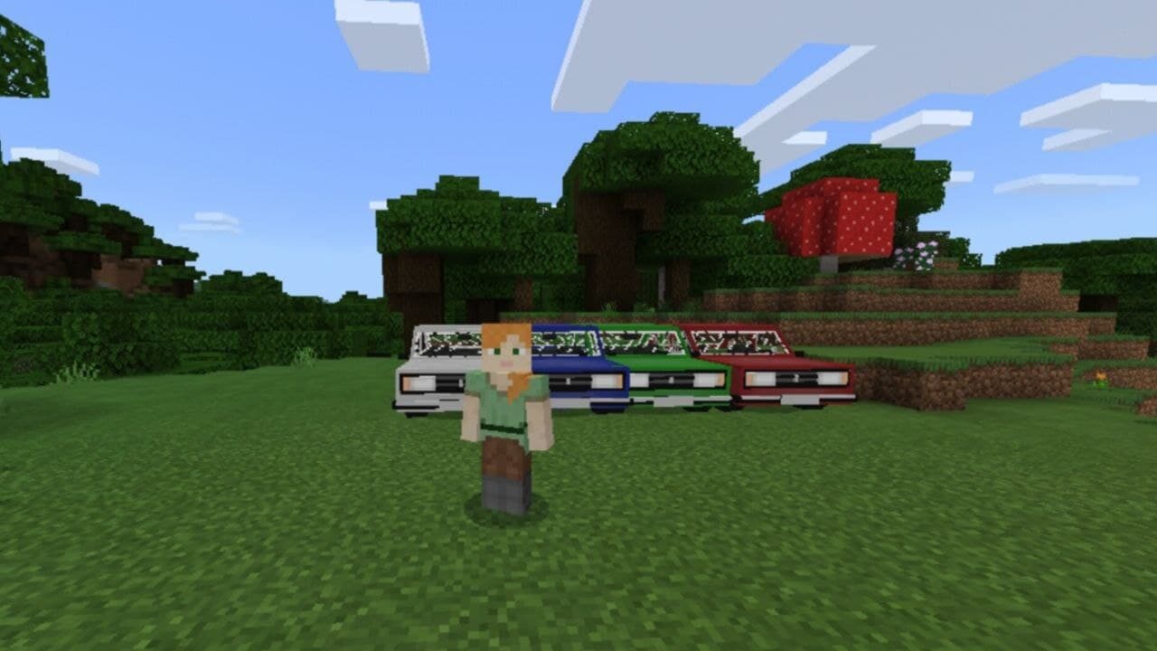 Мод на Жигули для Minecraft PE