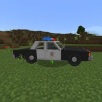 Мод на Полицейскую машину для Minecraft PE