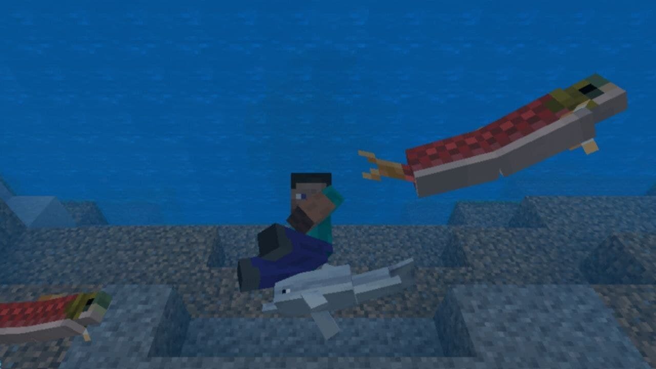 Плавание на дельфине