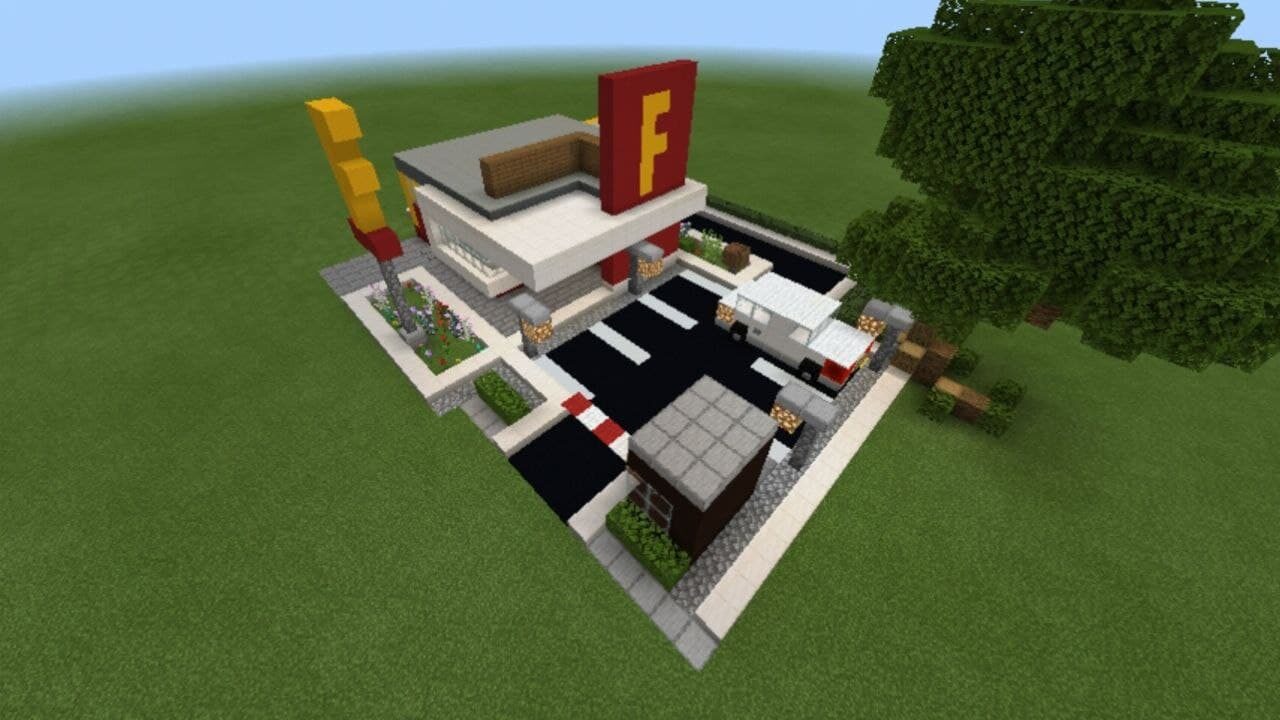 Карта на Ресторан для Minecraft PE