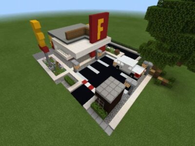Карта на Ресторан для Minecraft PE