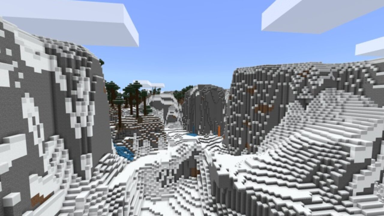 Мод на Горы для Minecraft PE