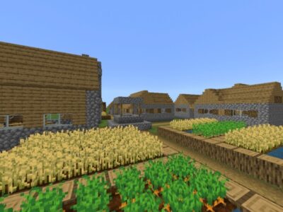 Мод на Город для Minecraft PE