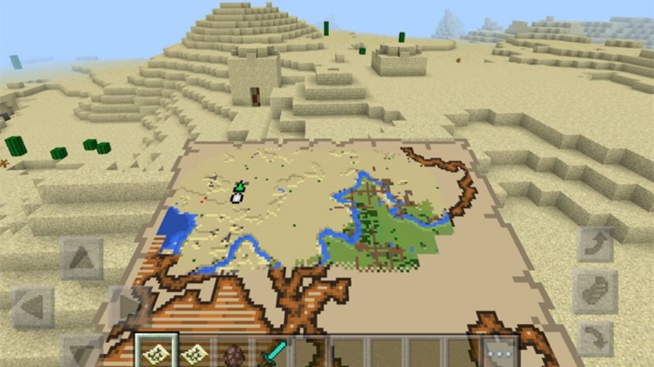 Мод на Карту для Minecraft PE