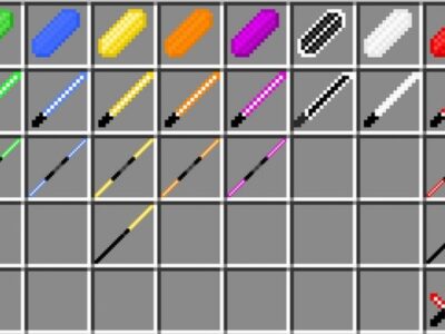 Мод на Световой меч для Minecraft PE