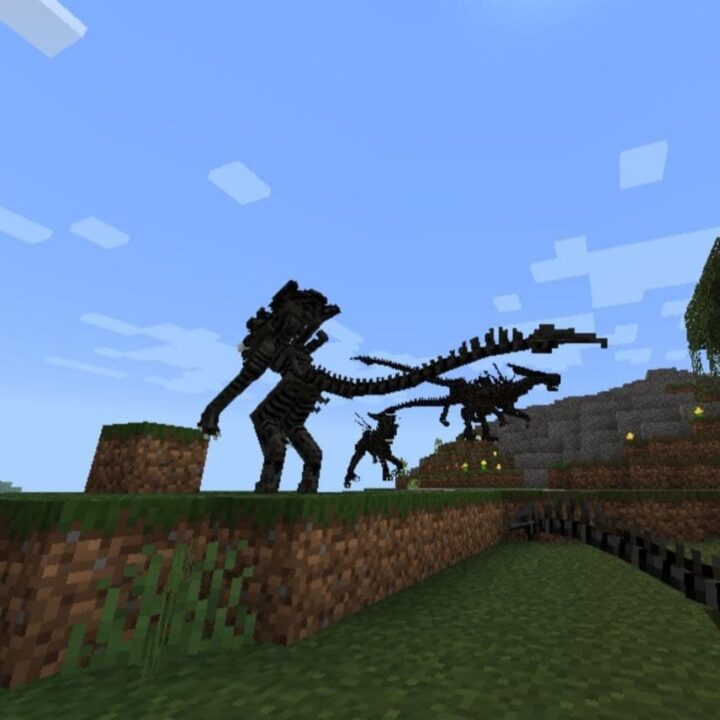 Мод на Пришельцев для Minecraft PE