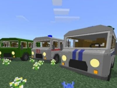 Мод на УАЗ для Minecraft PE