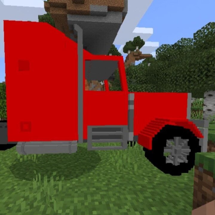 Мод на Камаз для Minecraft PE