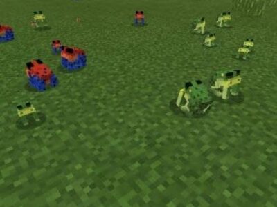 Мод на Лягушек для Minecraft PE