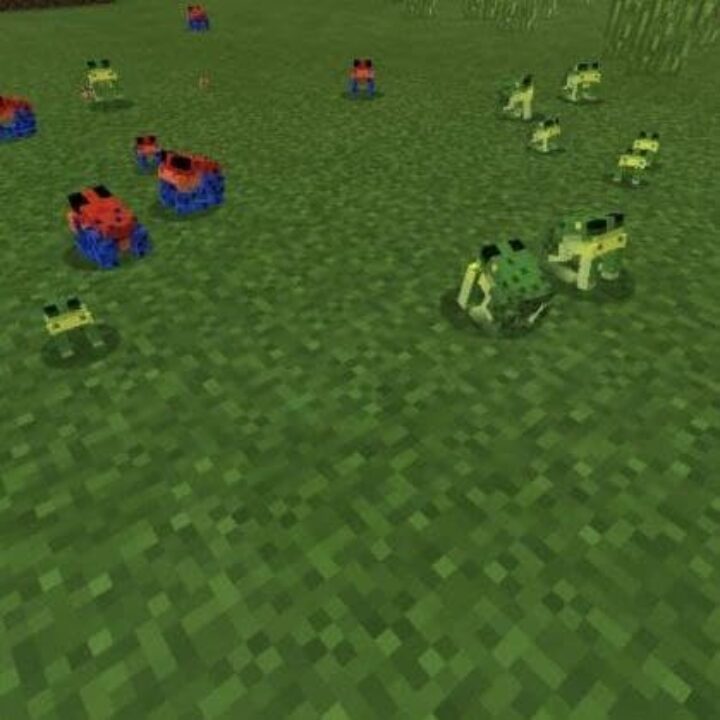 Мод на Лягушек для Minecraft PE