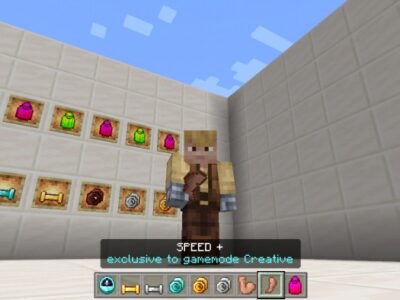 Мод на Скорость для Minecraft PE