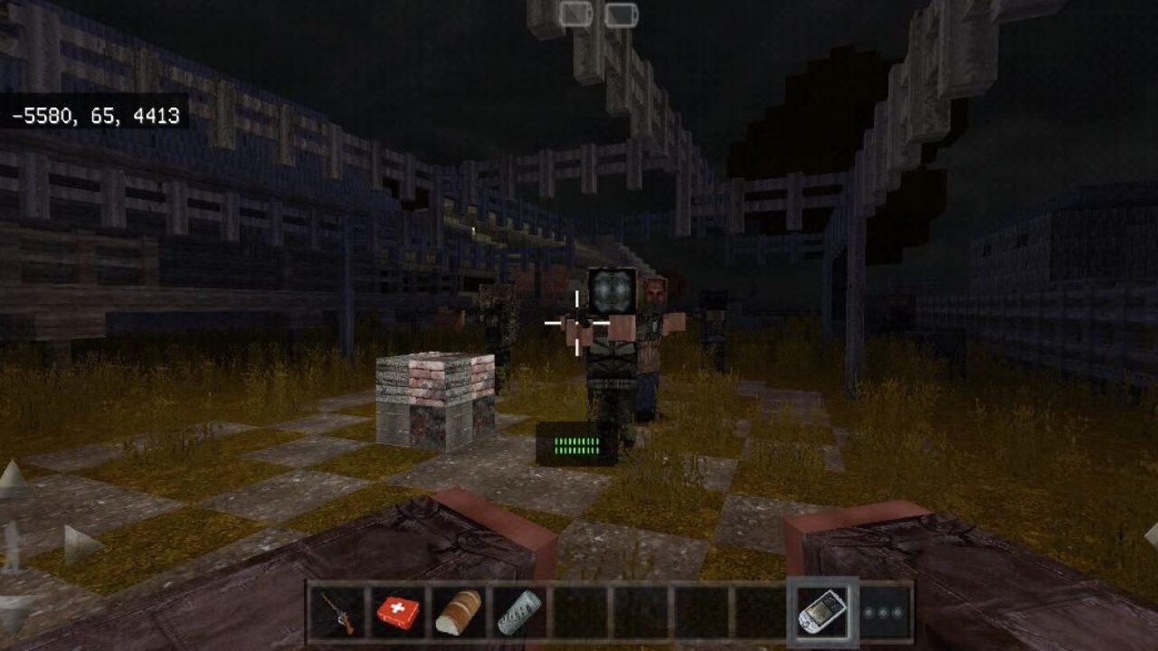 Карта на Сталкера для Minecraft PE