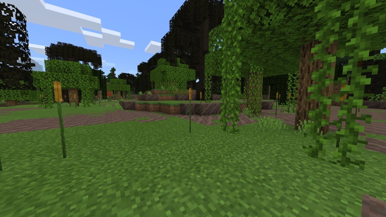 Мод на Обновлённое болото для Minecraft PE