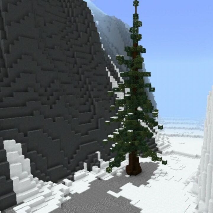Карты на Выживание зимой для Minecraft PE