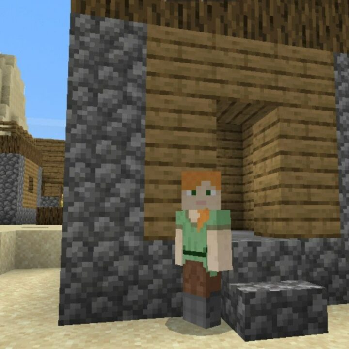 Мод на Новые Деревни для Minecraft PE