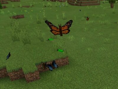 Мод на Бабочку для Minecraft PE