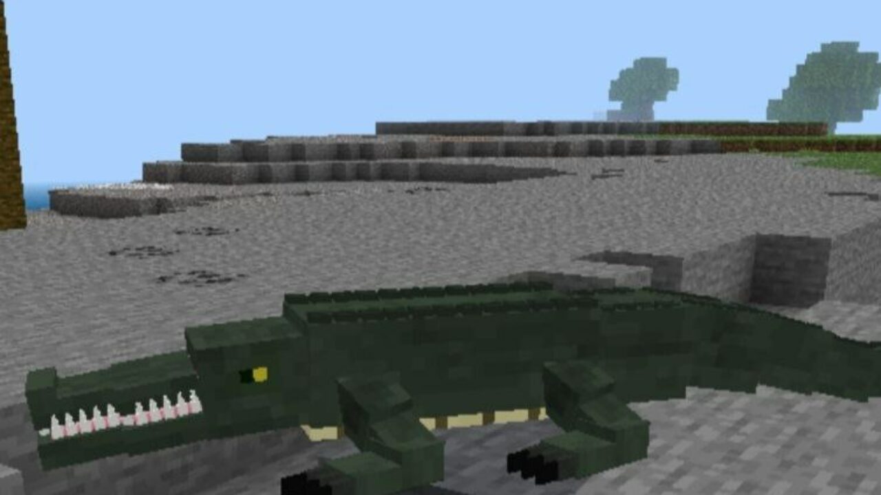 Мод на Крокодила для Minecraft PE