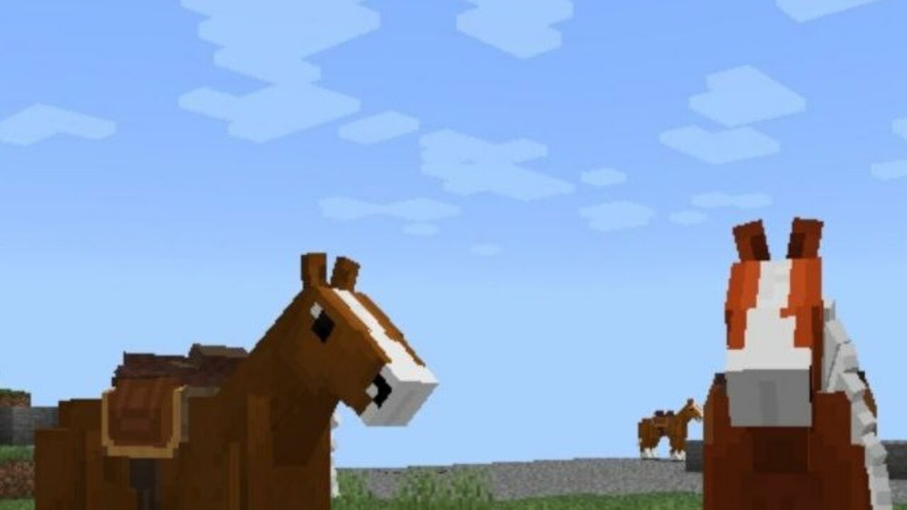 Мод на Лошадей для Minecraft PE
