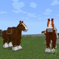 Мод на Лошадей для Minecraft PE