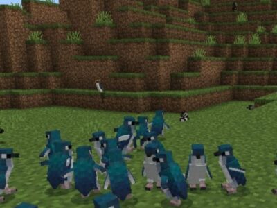 Мод на Пингвинов для Minecraft PE