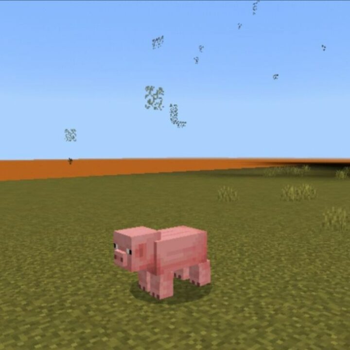 Мод на Плоский Мир для Minecraft PE