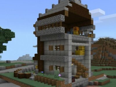 Мод на Новые Структуры для Minecraft PE