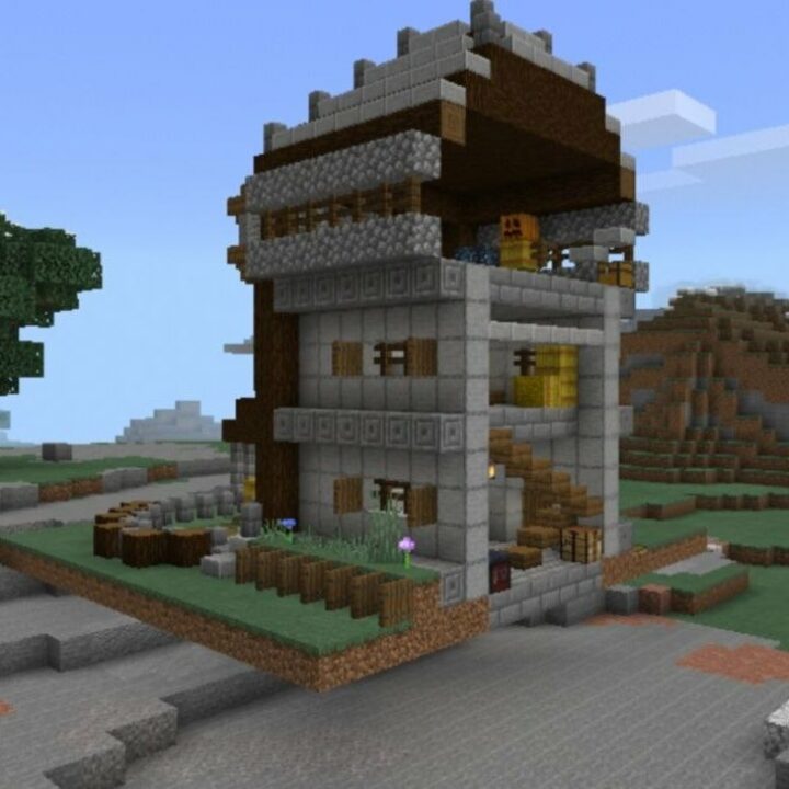 Мод на Новые Структуры для Minecraft PE