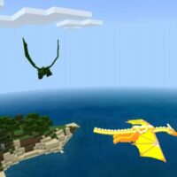 Мод на Выращивание Дракона для Minecraft PE