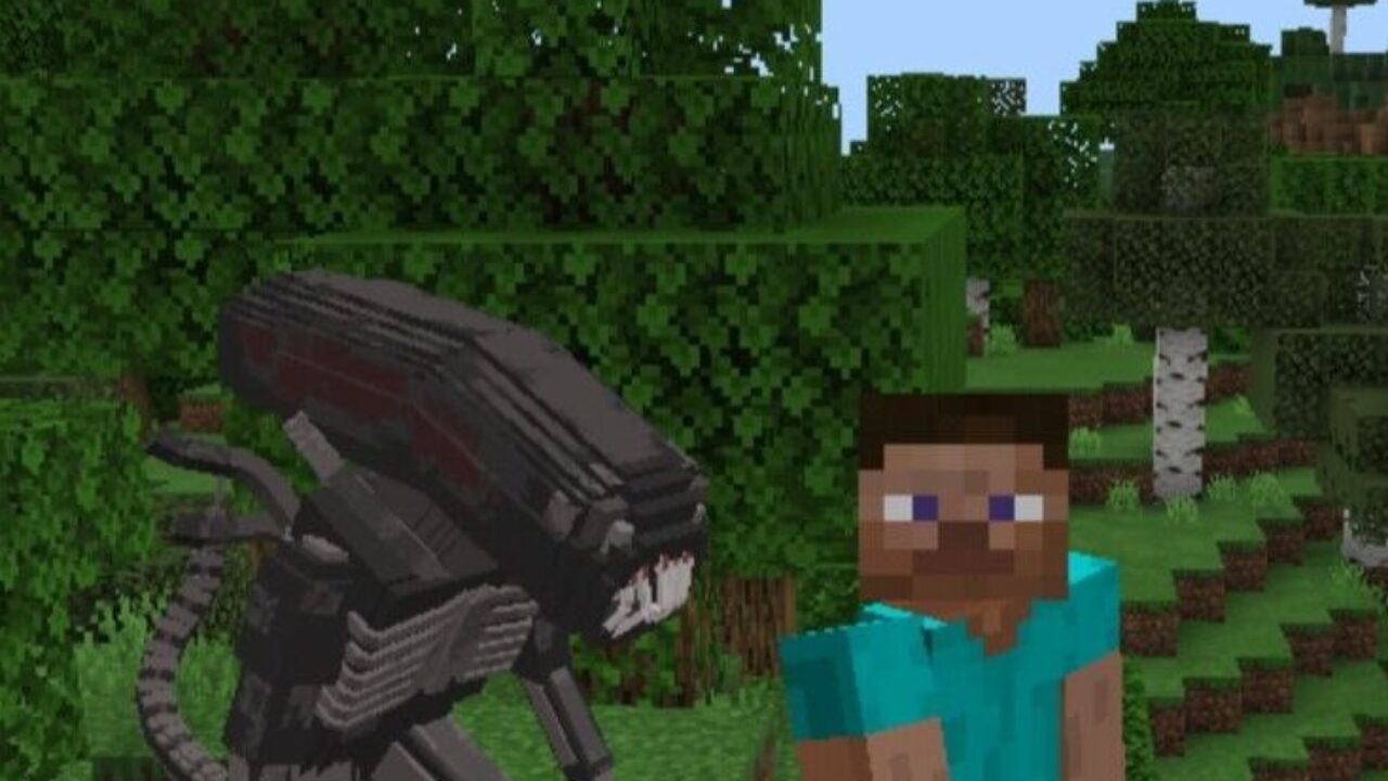 Мод на Чужих для Minecraft PE